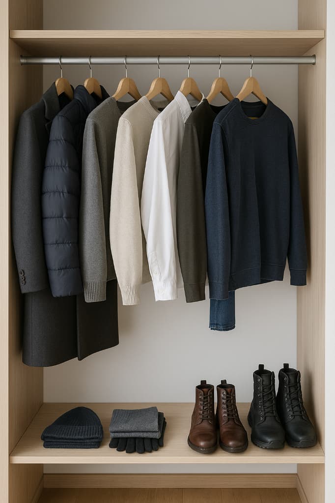 Minimalna garderoba na zimę
