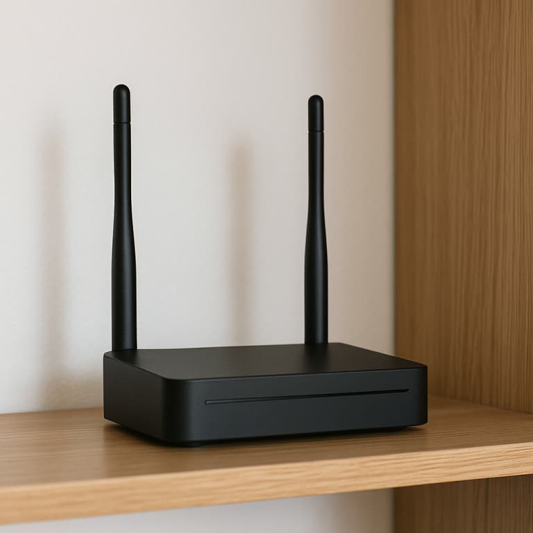 Router w bloku