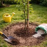 Drzewko posadzone, podlewane, nawożone… a rośnie słabo