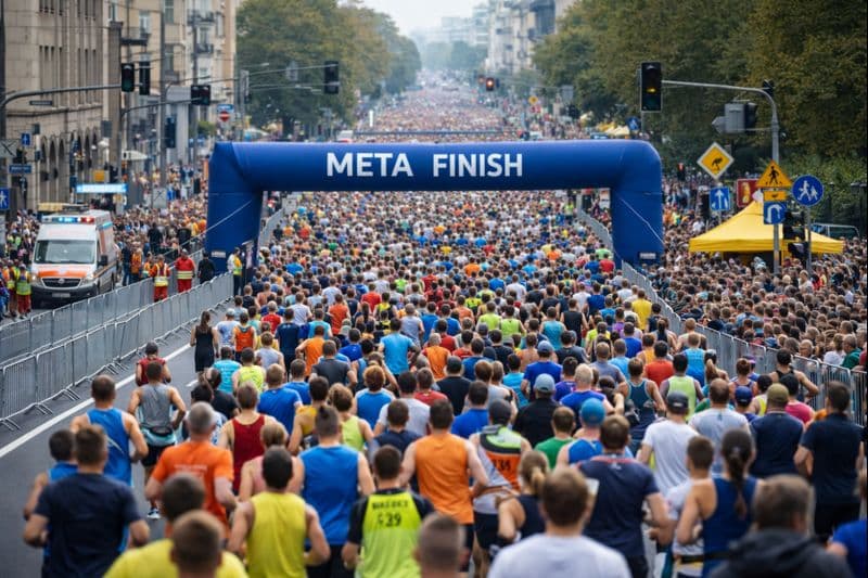 Maraton w centrum miasta to nie tylko bieg