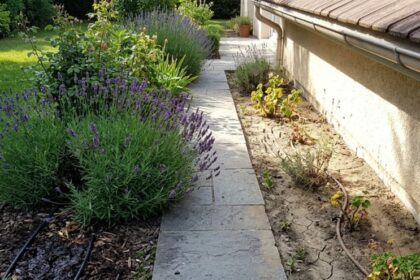 Dlaczego rośliny przy elewacji rosną gorzej niż w pozostałej części ogrodu