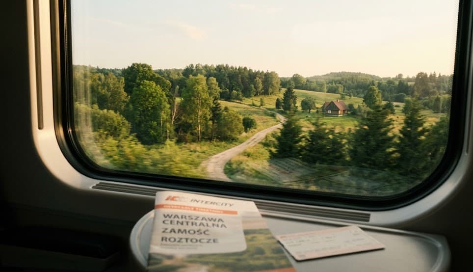 Weekendowy „Slow Trip” pociągiem – Roztocze i Lubelszczyzna w 3 godziny z Warszawy
